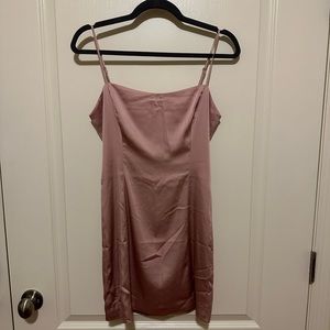 Aritzia Sunday Best satin dress